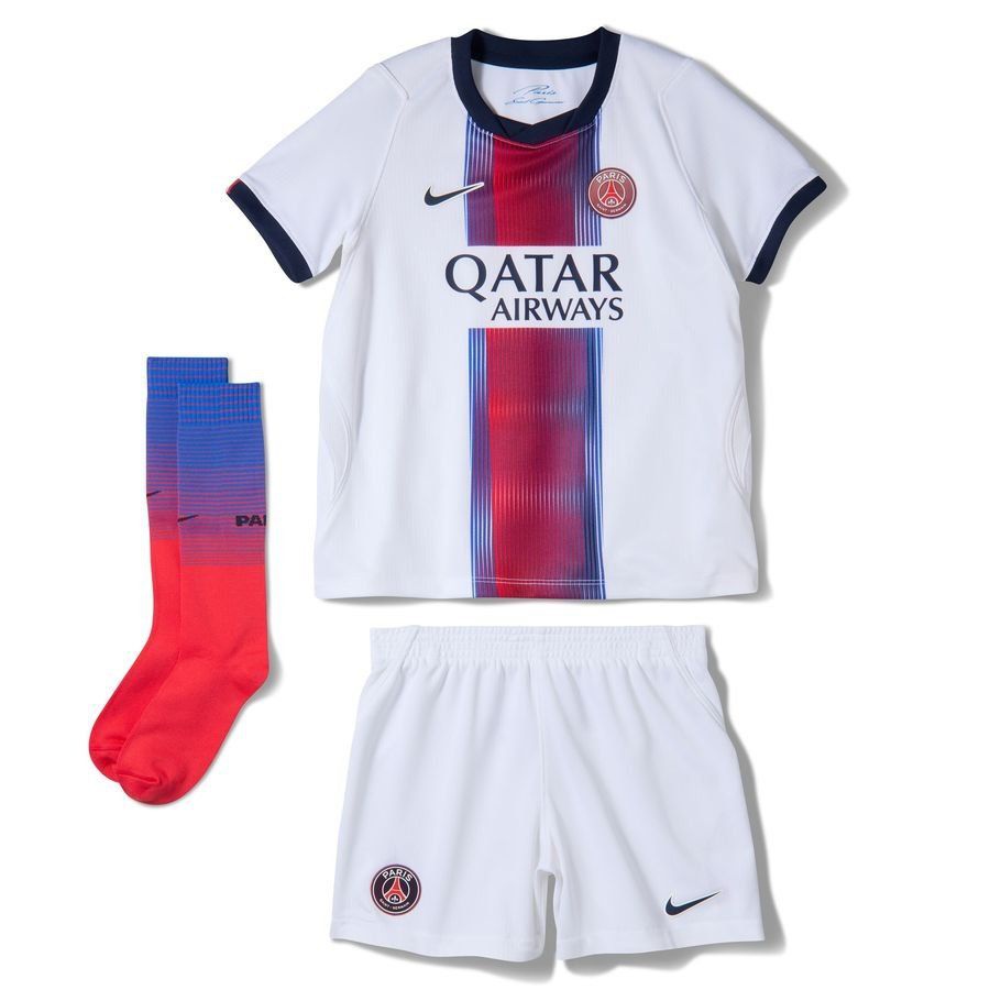 Paris Saint Germain Away Shirt 2026/27 Mini-Kit Kids-League Fan Gear
